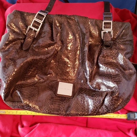 Dana Buchman brown animal print bag - Picture 7 of 8